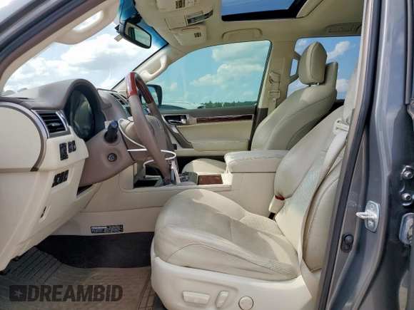 2012 Lexus GX 460 Premium with VIN JTJJM7FX2C5040932, listed as a Copart auction lot 58431725 with 130,995 mi miles and Salvage title. Bid and sale history available at DreamBid. Image 7.