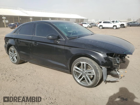 2018 Audi A3 Sedan Premium with VIN WAUAUGFFXJ1094118, listed as a Copart auction lot 36911084 with 61,611 mi miles. Bid and sale history available at carsss.com. Image 4.