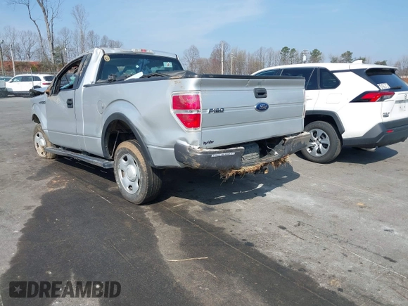 2009 Ford F-150 XL with VIN 1FTRF12W79KA40252, listed as a IAAI auction lot 41803580 with 114,032 mi miles and . Bid and sale history available at DreamBid. Image 3.