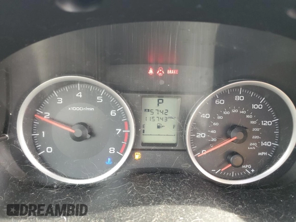 2013 Subaru Crosstrek Premium with VIN JF2GPAWC3D2829139, listed as a Copart auction lot 52744075 with 115,743 mi miles and Salvage title. Bid and sale history available at DreamBid. Image 9.