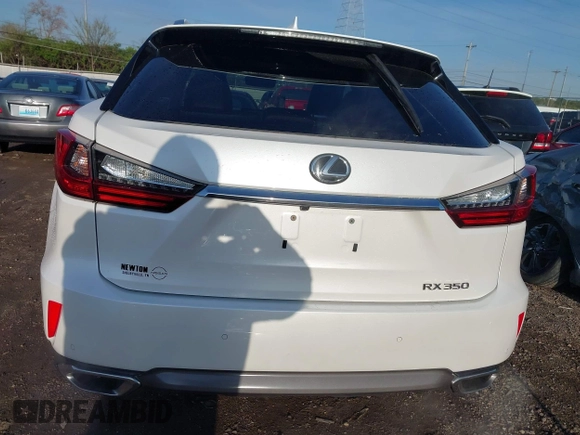 2017 Lexus RX with VIN JTJBZMCA8H2017619, listed as a IAAI auction lot 41953769 with 130,164 mi miles. Bid and sale history available at carsss.com. Image 16.