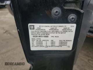 2005 Chevrolet Silverado SS z VIN 2GCEK19N751150820, wystawiony jako Copart lot #77775794 z przebiegiem Nie podano mil oraz Tytuł czysty. Historia ofert i sprzedaży dostępna na DreamBid. Obrazek 12.