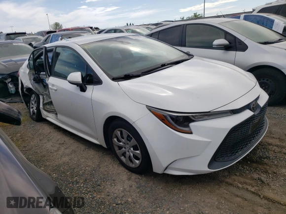 2020 Toyota Corolla LE with VIN 5YFEPRAE3LP022360, listed as a Copart auction lot 52259075 with 73,433 mi miles and Salvage Title. Bid and sale history available at carsss.com. Image 4.