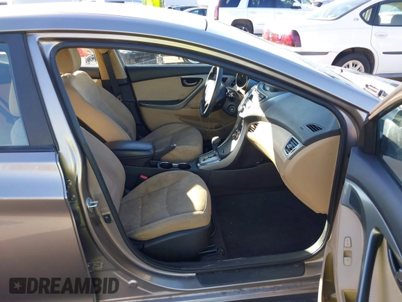 2013 Hyundai Elantra GLS z VIN 5NPDH4AE7DH174538, wystawiony jako IAAI lot #41428026 z przebiegiem 158 066 mil mil oraz . Historia ofert i sprzedaży dostępna na DreamBid. Obrazek 5.