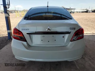 2017 Mitsubishi Mirage ES with VIN ML32F3FJ7HHF10373, listed as a Copart auction lot 60353785 with 67,439 mi miles and Salvage title. Bid and sale history available at DreamBid. Image 6.