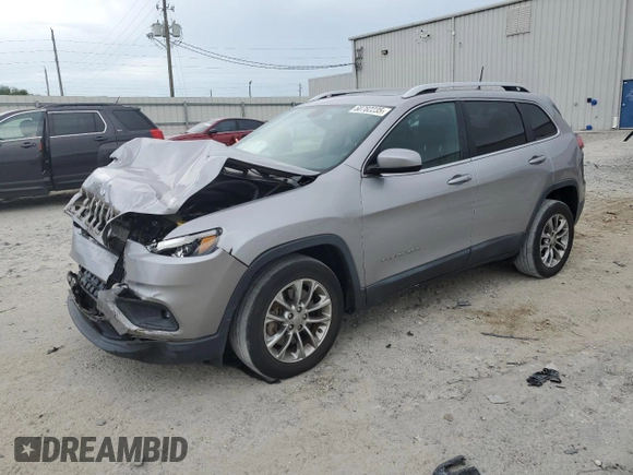 2019 Jeep Cherokee Latitude Plus with VIN 1C4PJLLX5KD205136, listed as a Copart auction lot 60782235 with 48,783 mi miles and Non repairable. Bid and sale history available at DreamBid. Image 1.