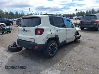 2016 Jeep Renegade Trailhawk with VIN ZACCJBCT4GPD12242, listed as a IAAI auction lot 42035366 with 112,429 mi miles and . Bid and sale history available at DreamBid. Image 4.