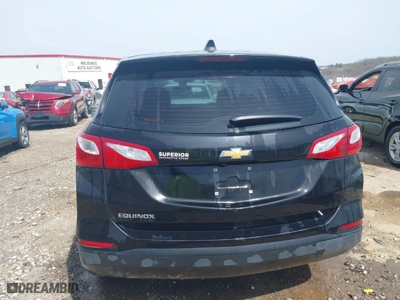 2020 Chevrolet Equinox LS with VIN 2GNAXHEV8L6266968, listed as a IAAI auction lot 41865932 with 50,657 mi miles. Bid and sale history available at carsss.com. Image 16.