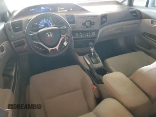 2012 Honda Civic LX с VIN 19XFB2F53CE055606, выставлен на аукционе Copart как лот 57306205 с пробегом 163 480 миль миль и Чистый • Clean title. История ставок и продаж доступна на DreamBid. Изображение 8.