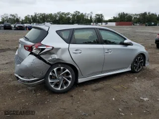 2017 Toyota Corolla iM with VIN JTNKARJE4HJ549349, listed as a Copart auction lot 72534314 with 44,426 mi miles and Salvage Title. Bid and sale history available at carsss.com. Image 3.