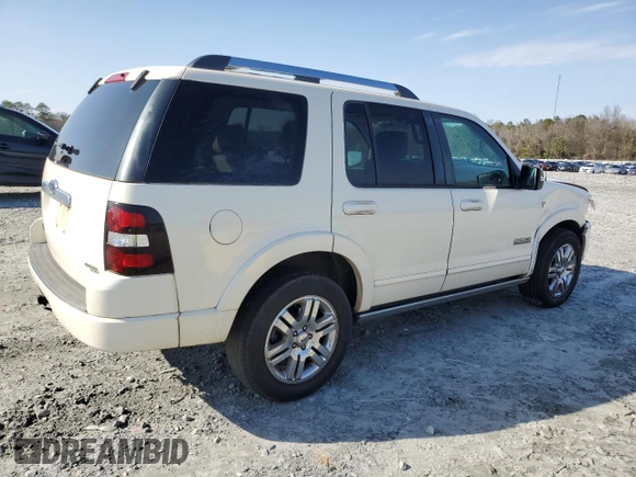 2007 Ford Explorer Limited with VIN 1FMEU65847UB60912, listed as a Copart auction lot 45400465 with 190,875 mi miles and Salvage title. Bid and sale history available at DreamBid. Image 3.