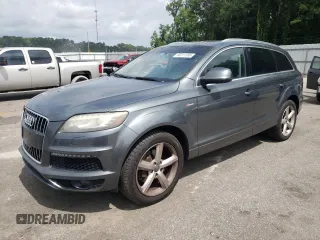 2014 Audi Q7 S line Prestige with VIN WA1DGAFE8ED007147, listed as a Copart auction lot 60311395 with 176,541 mi miles and Salvage title. Bid and sale history available at DreamBid. Image 1.