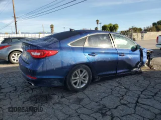 2017 Hyundai Sonata 2.4L with VIN 5NPE24AF8HH525798, listed as a Copart auction lot 45584345 with 101,905 mi miles and Salvage Title. Bid and sale history available at carsss.com. Image 3.