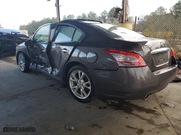2012 Nissan Maxima 3.5 SV with VIN 1N4AA5AP6CC857555, listed as a Copart auction lot 83417254 with 0 mi miles and Salvage Title. Bid and sale history available at carsss.com. Image 2.