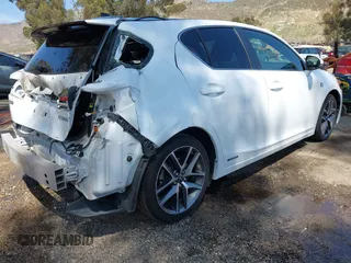 2015 Lexus CT 200h Hybrid with VIN JTHKD5BH1F2223320, listed as a IAAI auction lot 42087493 with 132,577 mi miles. Bid and sale history available at carsss.com. Image 4.