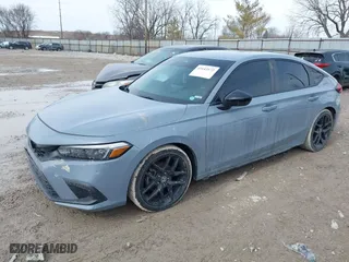 2022 Honda Civic Hatchback Sport with VIN 19XFL2H87NE012409, listed as a IAAI auction lot 41643172 with 41,088 mi miles. Bid and sale history available at carsss.com. Image 17.