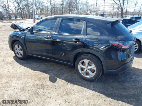 2023 Honda HR-V LX with VIN 3CZRZ2H37PM739410, listed as a IAAI auction lot 41750299 with 17,588 mi miles. Bid and sale history available at carsss.com. Image 3.