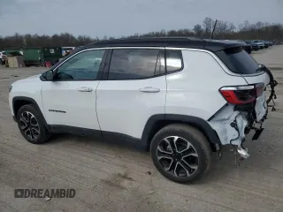 2023 Jeep Compass Limited с VIN 3C4NJDCN0PT561331, выставлен на аукционе Copart как лот 53398885 с пробегом 11 906 миль миль и Списание • Salvage title. История ставок и продаж доступна на DreamBid. Изображение 2.