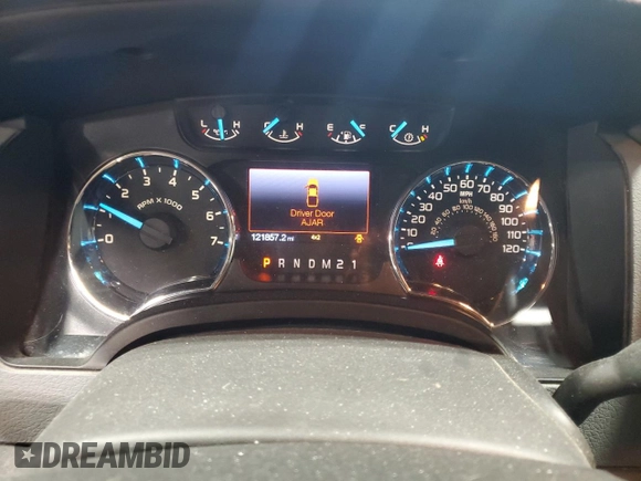 2012 Ford F-150 XL with VIN 1FTFW1EF0CFC58189, listed as a Copart auction lot 61142605 with 121,857 mi miles and Salvage title. Bid and sale history available at DreamBid. Image 9.