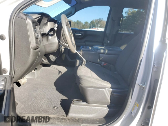 2020 Chevrolet Silverado 1500 Custom with VIN 1GCPWBEF8LZ374877, listed as a Copart auction lot 84509944 with 109,835 mi miles and Salvage Title. Bid and sale history available at carsss.com. Image 7.