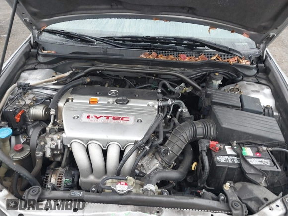 2004 Acura TSX w/Navigation with VIN JH4CL96924C004603, listed as a IAAI auction lot 41621278 with 186,906 mi miles. Bid and sale history available at carsss.com. Image 10.