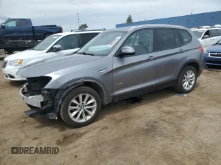 2017 BMW X3 xDrive28i z VIN 5UXWX9C39H0W72505, wystawiony jako Copart lot #58222035 z przebiegiem 115 737 mil mil oraz Czysty tytuł • Clean title. Historia ofert i sprzedaży dostępna na DreamBid. Obrazek 1.