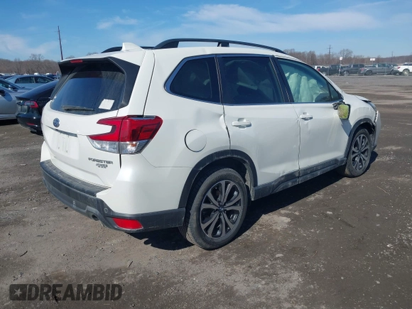 2020 Subaru Forester Limited with VIN JF2SKAUC8LH410579, listed as a IAAI auction lot 41644482 with 68,153 mi miles. Bid and sale history available at carsss.com. Image 4.