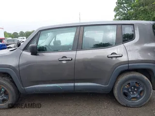 2017 Jeep Renegade Sport with VIN ZACCJBAB1HPG08122, listed as a IAAI auction lot 42314090 with 113,500 mi miles and . Bid and sale history available at DreamBid. Image 15.
