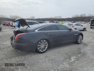 2013 Jaguar XJ with VIN SAJWA1C70D8V41578, listed as a Copart auction lot 89080585 with 76,063 mi miles and Salvage Title. Bid and sale history available at DreamBid. Image 3.