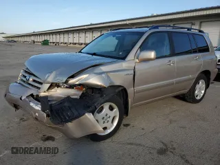 2005 Toyota Highlander z VIN JTEEP21AX50118855, wystawiony jako Copart lot #56894445 z przebiegiem 183 908 mil mil oraz Czysty tytuł • Clean title. Historia ofert i sprzedaży dostępna na DreamBid. Obrazek 1.