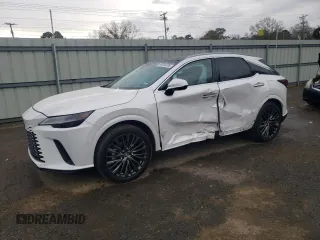2023 Lexus RX with VIN 2T2BAMBA8PC016445, listed as a Copart auction lot 89324395 with 10,154 mi miles and Salvage Title. Bid and sale history available at carsss.com. Image 1.