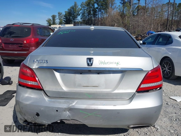 2014 Hyundai Equus Signature with VIN KMHGH4JH1EU073912, listed as a IAAI auction lot 41672671 with 168,197 mi miles and . Bid and sale history available at DreamBid. Image 16.