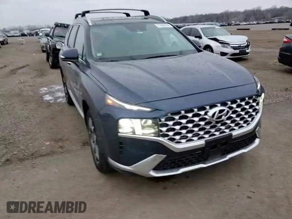 2022 Hyundai Santa Fe Limited with VIN 5NMS44AL2NH373609, listed as a Copart auction lot 71986532 with 22,051 mi miles. Bid and sale history available at carsss.com. Image 12.