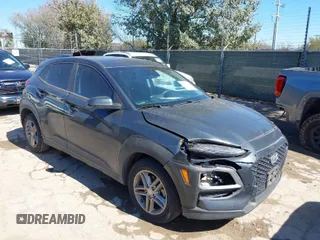 2019 Hyundai Kona SE with VIN KM8K12AA7KU272366, listed as a IAAI auction lot 41663303 with 80,676 mi miles. Bid and sale history available at carsss.com. Image 1.