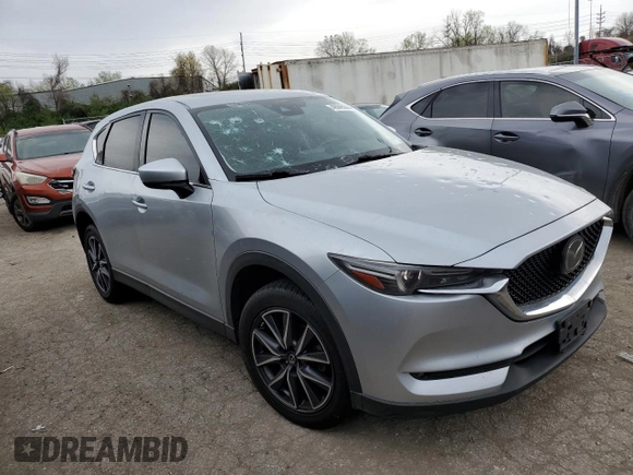 2017 Mazda CX-5 Grand Touring with VIN JM3KFBDL6H0130925, listed as a Copart auction lot 49045544 with Not Provided miles and Salvage Title. Bid and sale history available at carsss.com. Image 4.