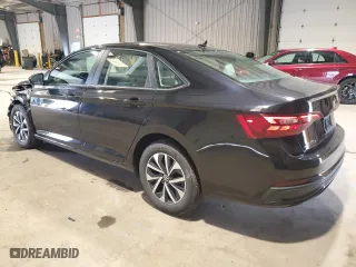 2023 Volkswagen Jetta S with VIN 3VW5M7BU2PM028163, listed as a Copart auction lot 50949515 with 6,605 mi miles and Salvage Title. Bid and sale history available at carsss.com. Image 2.
