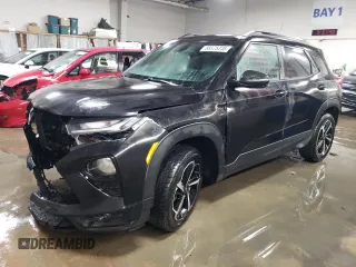2022 Chevrolet TrailBlazer RS with VIN KL79MUSL9NB016829, listed as a Copart auction lot 88575735 with 36,932 mi miles and Salvage Title. Bid and sale history available at DreamBid. Image 1.