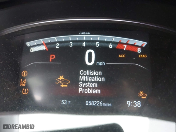 2021 Honda CR-V Touring with VIN 2HKRW2H93MH674995, listed as a IAAI auction lot 41347439 with 58,226 mi miles. Bid and sale history available at carsss.com. Image 15.