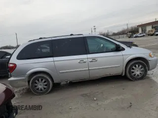 2007 Chrysler Town & Country LWB Touring with VIN 2A4GP54L67R156453, listed as a Copart auction lot 84104594 with 153,188 mi miles and Salvage Title. Bid and sale history available at carsss.com. Image 3.