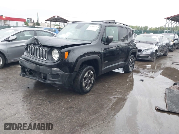 2018 Jeep Renegade Sport z VIN ZACCJBAB5JPH20959, wystawiony jako IAAI lot #42209178 z przebiegiem 133 004 mil mil oraz . Historia ofert i sprzedaży dostępna na DreamBid. Obrazek 2.