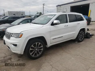 2018 Jeep Grand Cherokee Overland with VIN 1C4RJFCG6JC220968, listed as a Copart auction lot 58423245 with 160,033 mi miles and Clean title. Bid and sale history available at DreamBid. Image 1.
