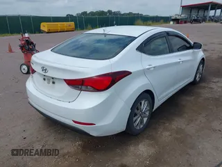 2015 Hyundai Elantra SE with VIN 5NPDH4AE1FH592015, listed as a IAAI auction lot 42769416 with 153,526 mi miles and . Bid and sale history available at DreamBid. Image 4.