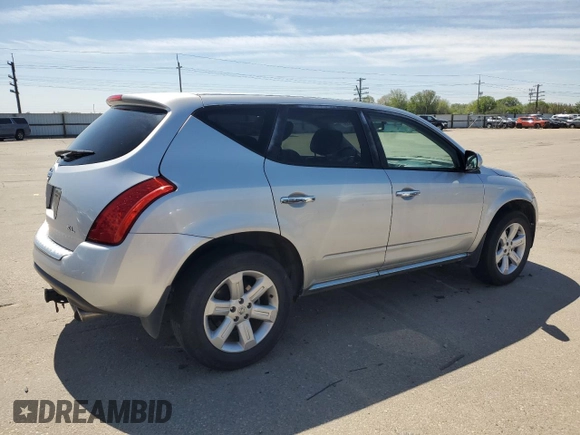2006 Nissan Murano S z VIN JN8AZ08T36W419298, wystawiony jako Copart lot #55935635 z przebiegiem 180 584 mil mil oraz Szkoda całkowita • Salvage title. Historia ofert i sprzedaży dostępna na DreamBid. Obrazek 3.