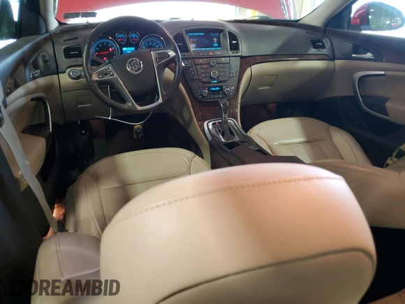 2013 Buick Regal Turbo Premium 1 with VIN 2G4GS5EV9D9164459, listed as a Copart auction lot 53494825 with 47,405 mi miles and Salvage Title. Bid and sale history available at carsss.com. Image 8.