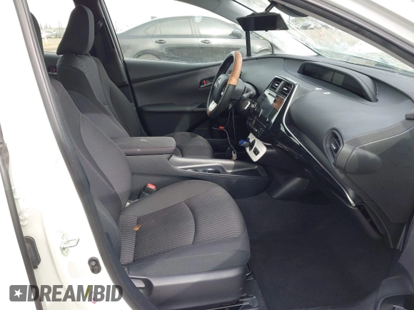 2018 Toyota Prius Two with VIN JTDKBRFU6J3059961, listed as a IAAI auction lot 41560764 with 29,188 mi miles. Bid and sale history available at carsss.com. Image 5.