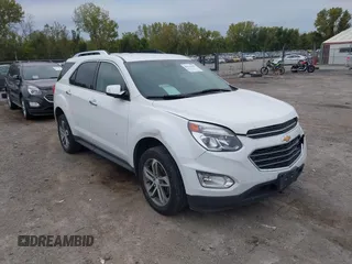 2017 Chevrolet Equinox Premier with VIN 2GNFLGEK3H6351600, listed as a IAAI auction lot 40414109 with 167,441 mi miles. Bid and sale history available at carsss.com. Image 1.