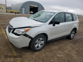2014 Subaru Forester 2.5i with VIN JF2SJAAC3EH475110, listed as a Copart auction lot 86840284 with 115,751 mi miles and Salvage Title. Bid and sale history available at carsss.com. Image 1.