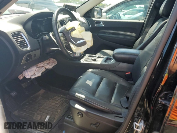 2017 Dodge Durango GT z VIN 1C4RDJDG1HC643783, wystawiony jako Copart lot #61160235 z przebiegiem 161 713 mil mil oraz Nie do naprawy • Non repairable. Historia ofert i sprzedaży dostępna na DreamBid. Obrazek 7.