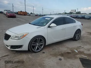 2016 Buick Regal z VIN 2G4GK5EX2G9104528, wystawiony jako Copart lot #57836305 z przebiegiem 170 104 mil mil oraz Czysty tytuł • Clean title. Historia ofert i sprzedaży dostępna na DreamBid. Obrazek 1.