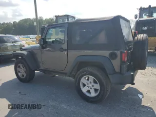 2017 Jeep Wrangler Sport with VIN 1C4AJWAG9HL721332, listed as a Copart auction lot 63459185 with 143,608 mi miles and Salvage title. Bid and sale history available at DreamBid. Image 2.